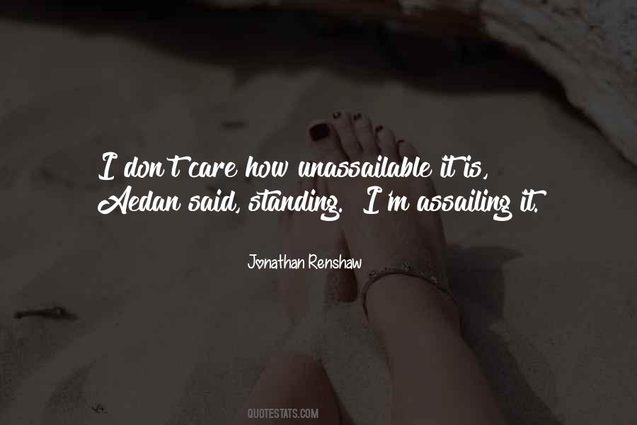 Renshaw Quotes #784466