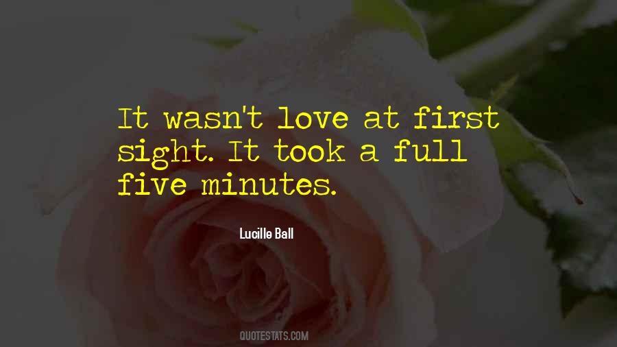 Quotes About Love At First Sight #1062726
