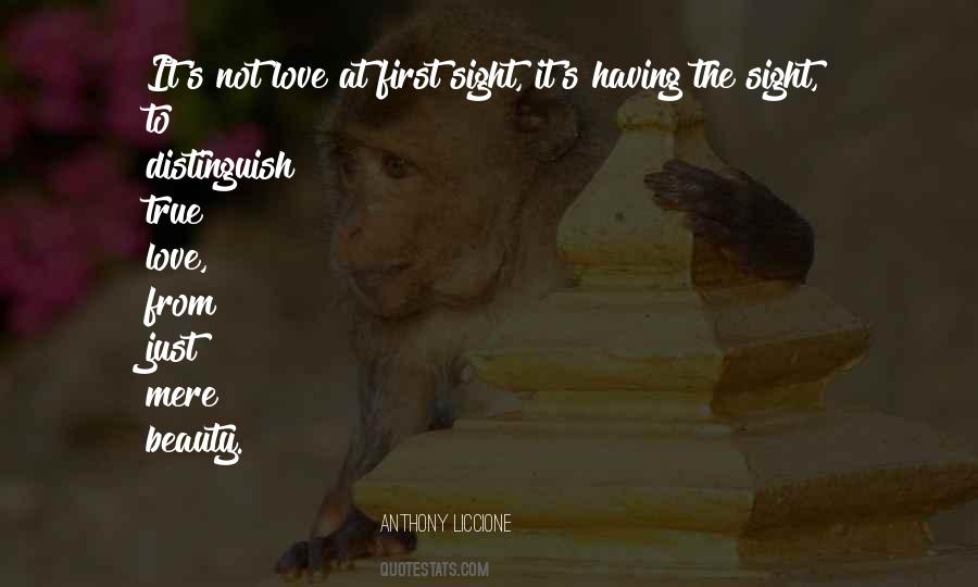 Quotes About Love At First Sight #1083491