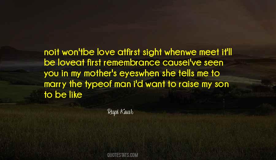 Quotes About Love At First Sight #16956