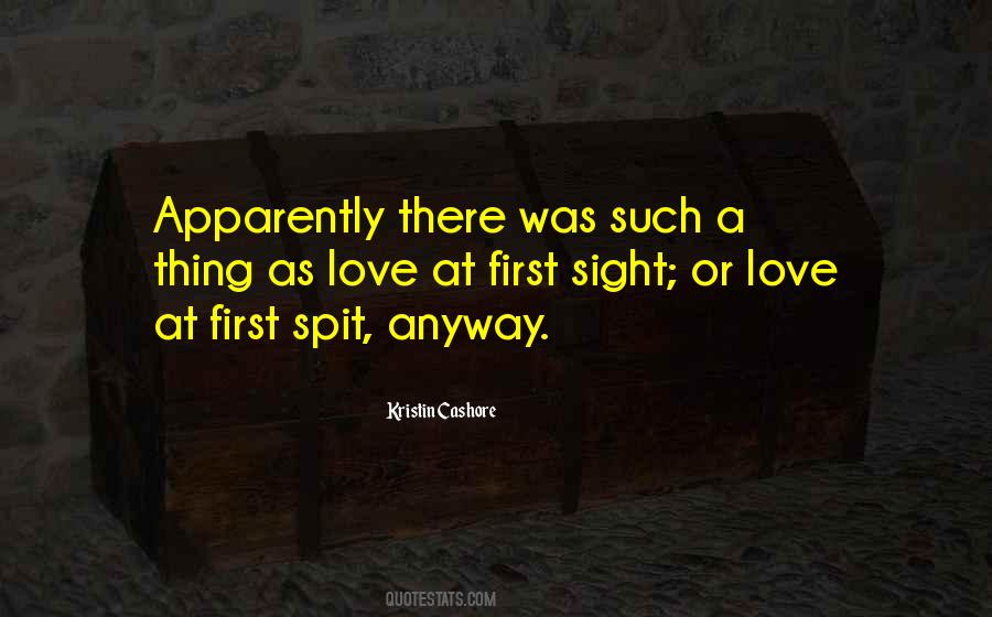 Quotes About Love At First Sight #3156