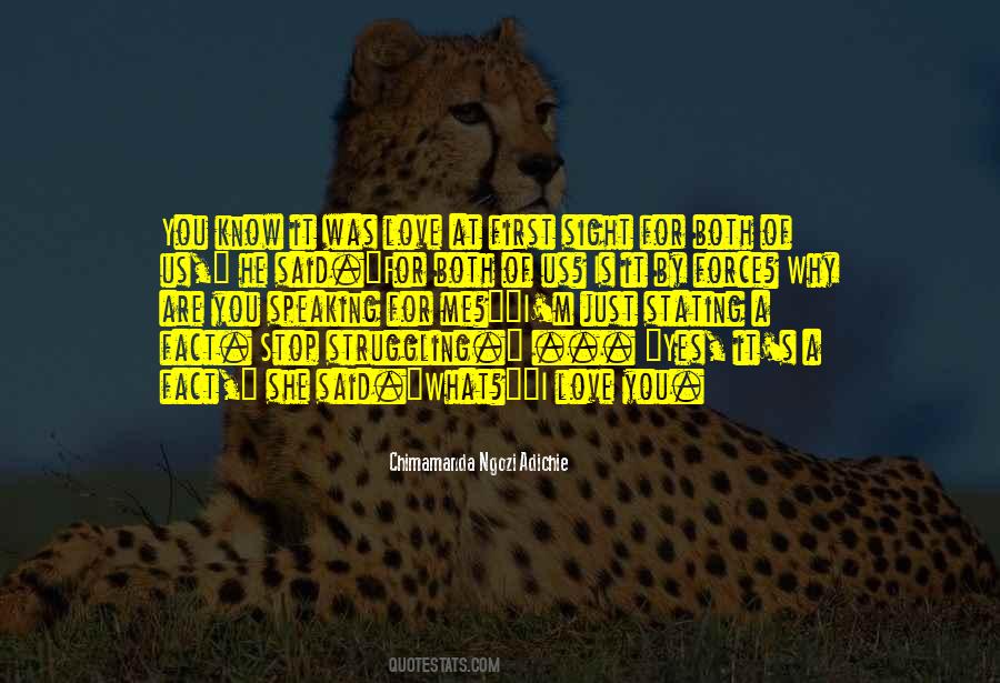 Quotes About Love At First Sight #950976