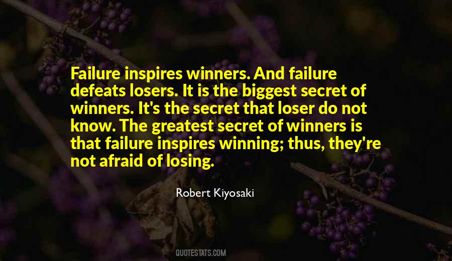 Quotes About Afraid Of Losing #1540515