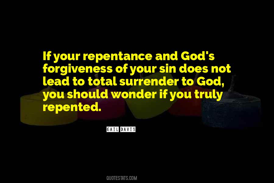 Repented Quotes #1780620