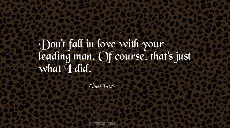 Quotes About Man Falling In Love #56330