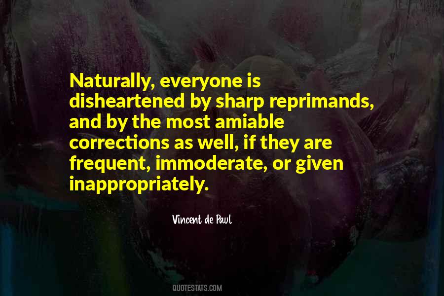 Reprimands Quotes #73977