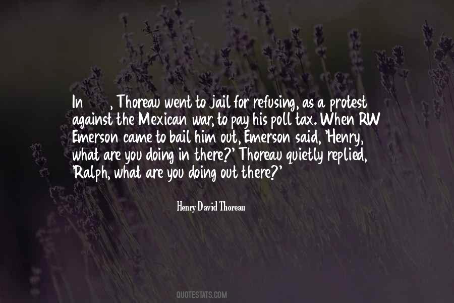 Quotes About Emerson And Thoreau #1358966