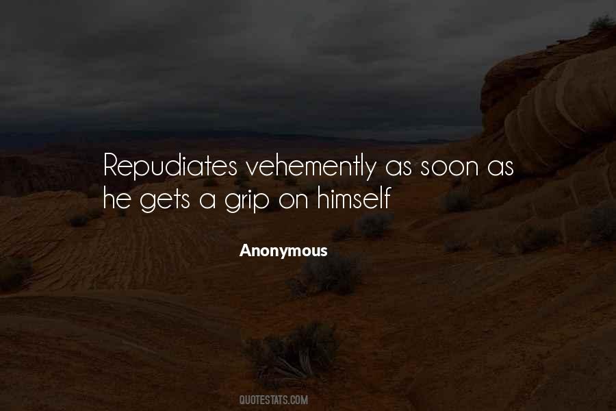 Repudiates Quotes #1098270