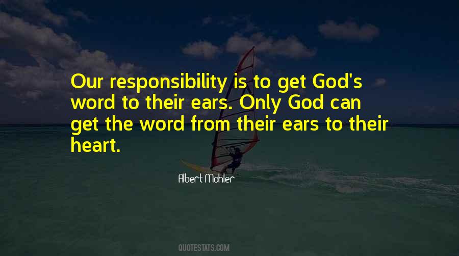 Responsibility's Quotes #80019