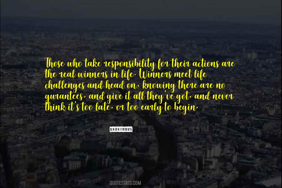 Responsibility's Quotes #81033