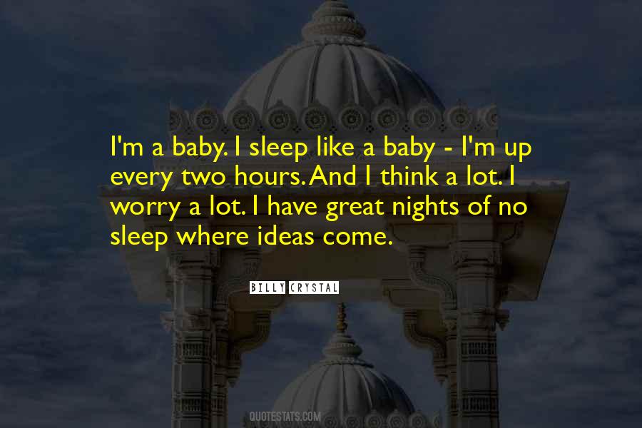 Quotes About Sleep Baby #888921