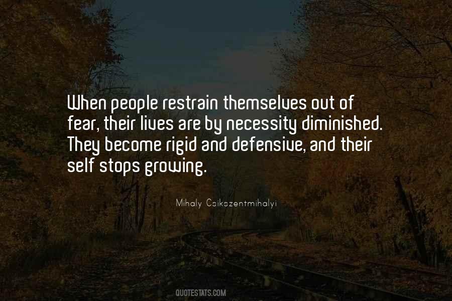 Restrain Quotes #1016410