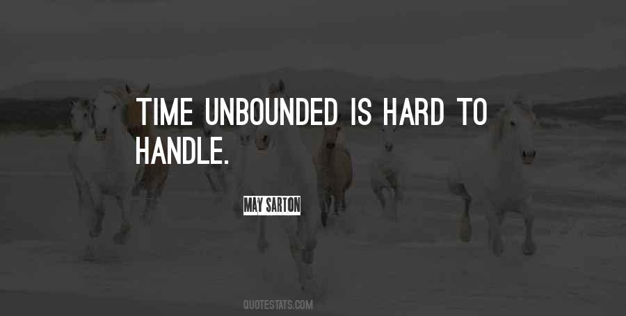 Quotes About Unbounded #1250719