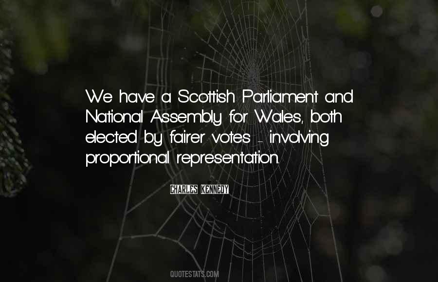 Quotes About Proportional Representation #161215