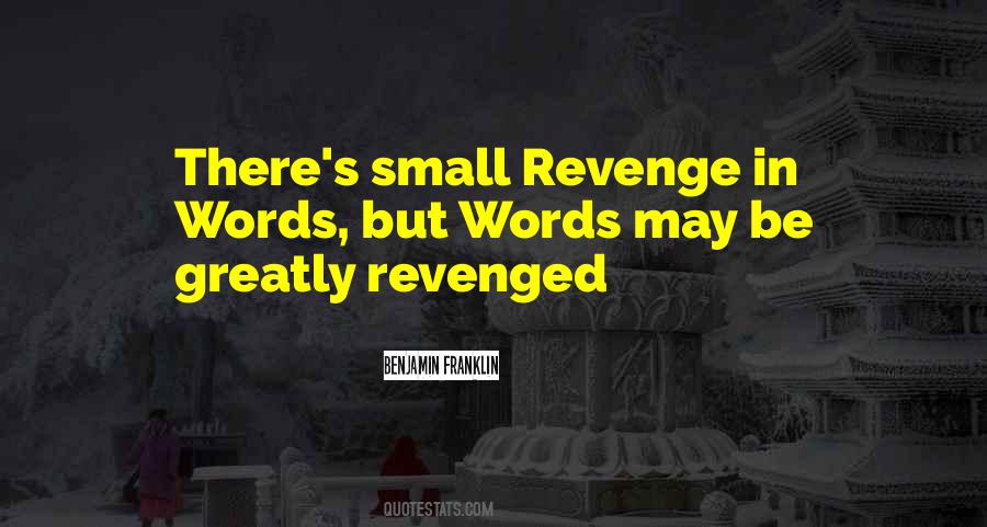 Revenged Quotes #335134