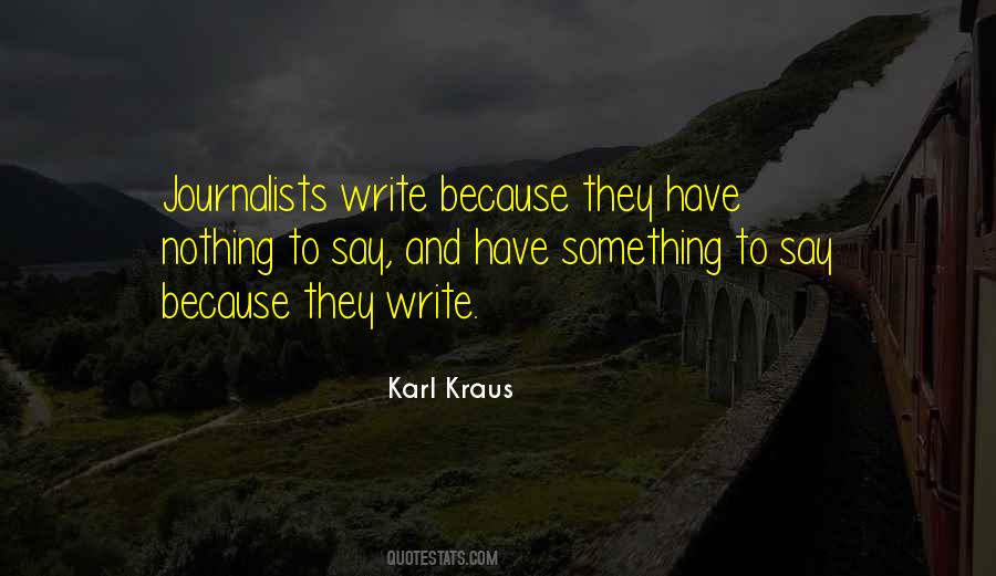 Quotes About Journalists #1038212