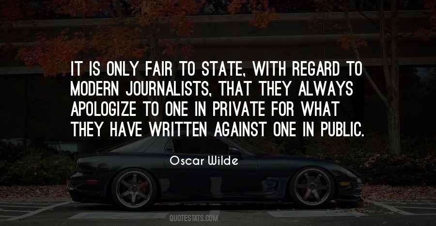 Quotes About Journalists #1284675