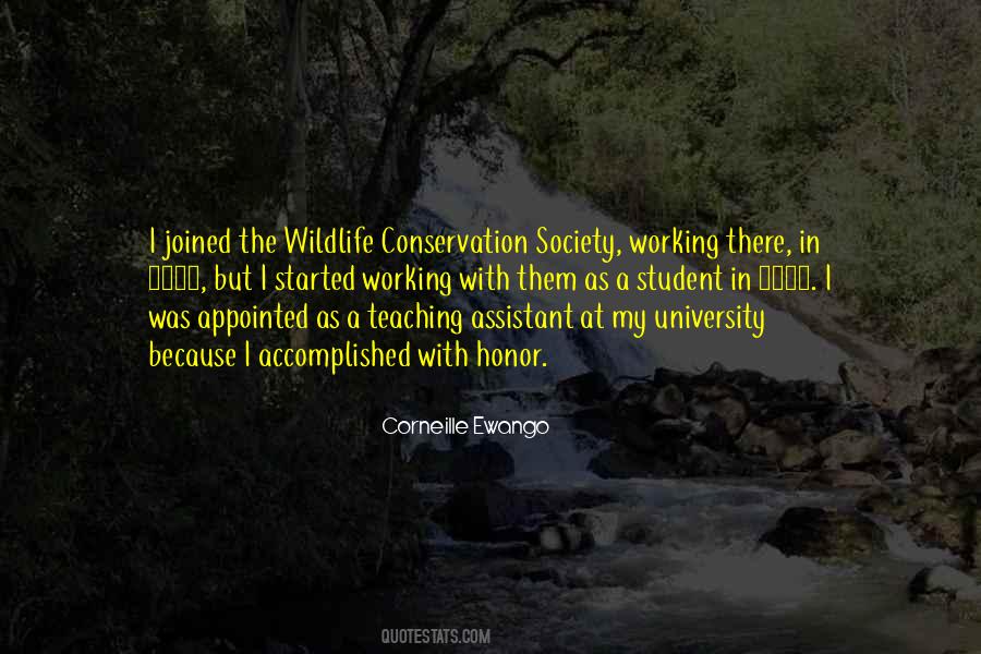 Quotes About Wildlife Conservation #137708