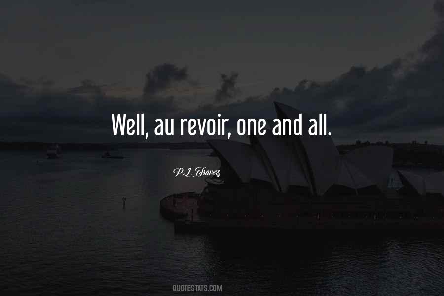 Revoir Quotes #747315