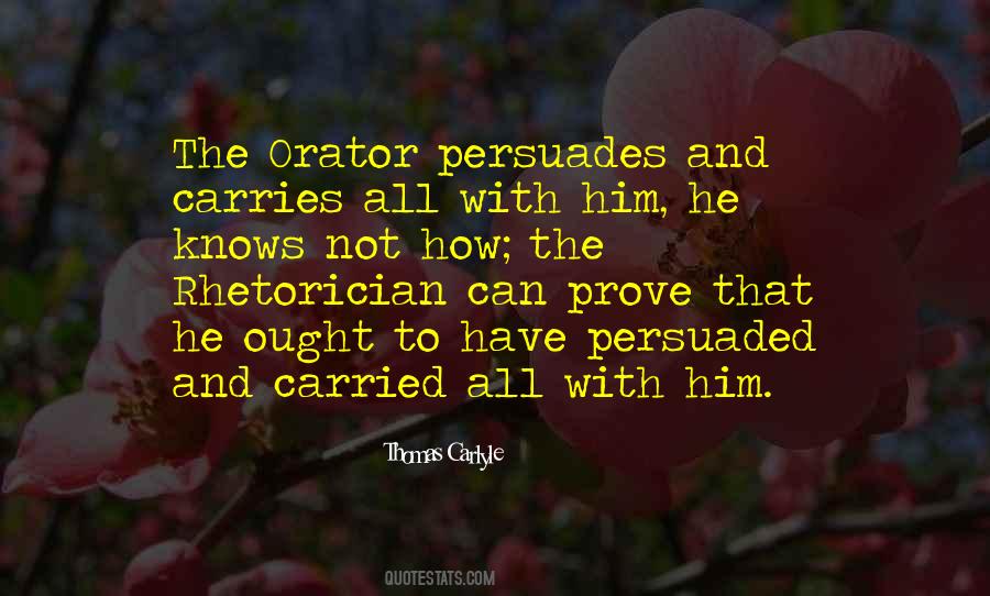 Rhetorician Quotes #533819