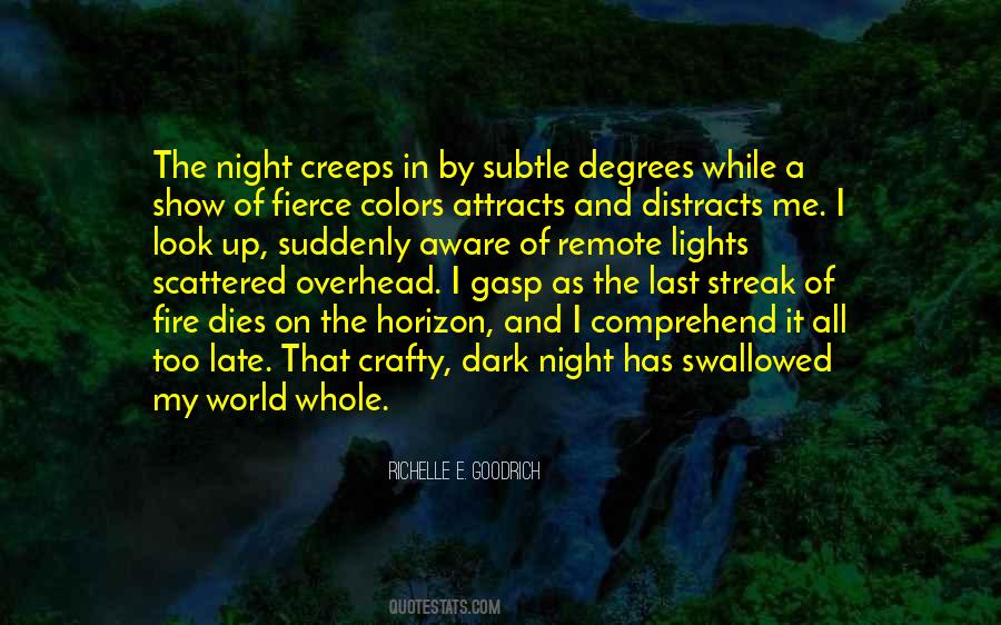 Quotes About The Night Lights #1153820