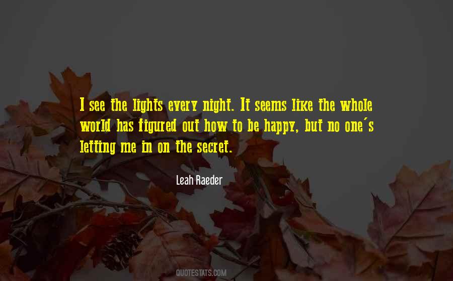 Quotes About The Night Lights #460372
