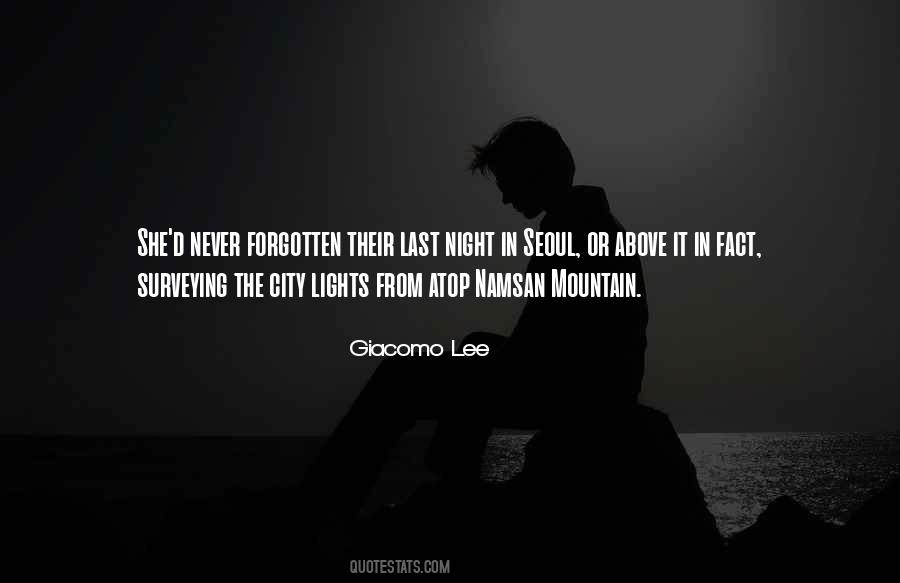 Quotes About The Night Lights #594681
