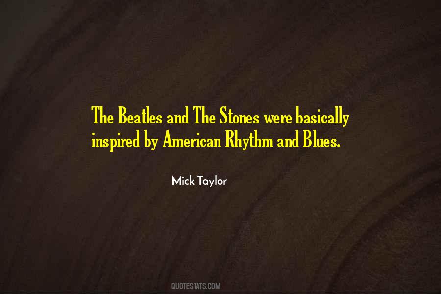 Rhythm'n'blues Quotes #190671