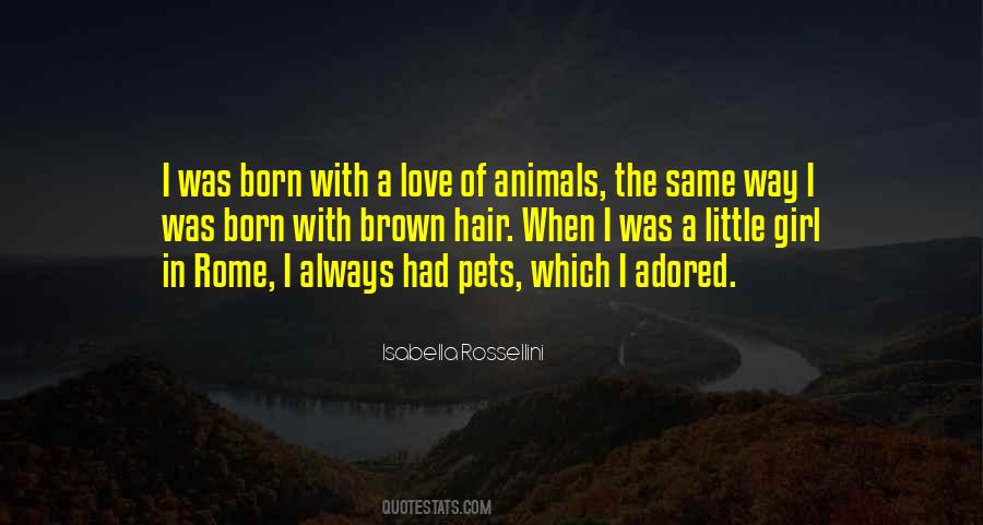 Quotes About Love Of Animals #154184