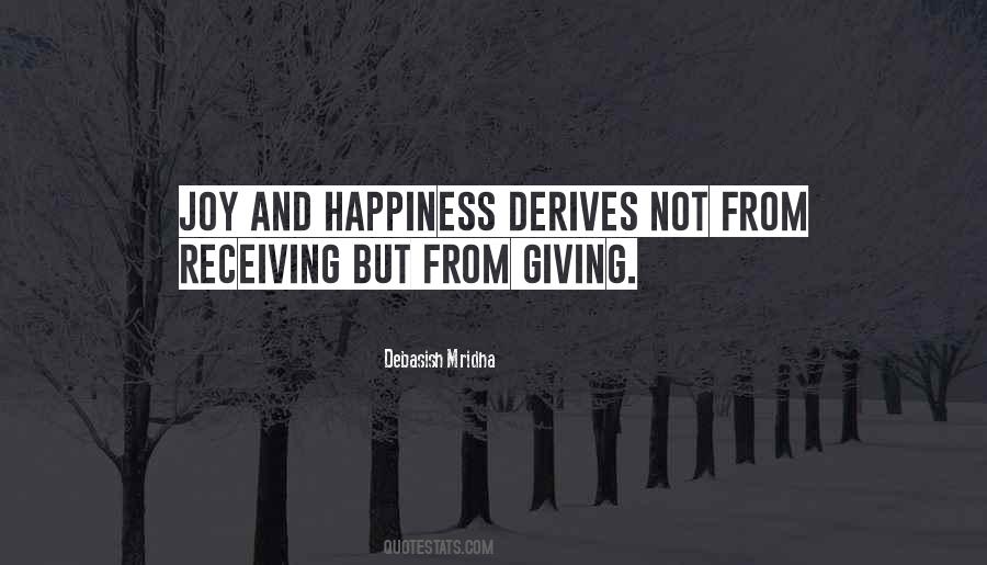 Quotes About Giving And Receiving #103106