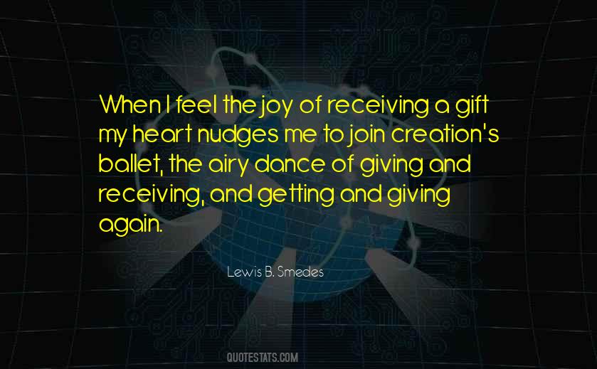 Quotes About Giving And Receiving #1488463