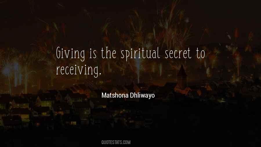 Quotes About Giving And Receiving #426716