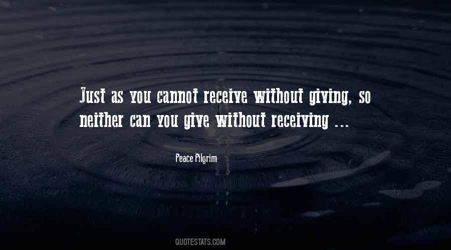 Quotes About Giving And Receiving #552020