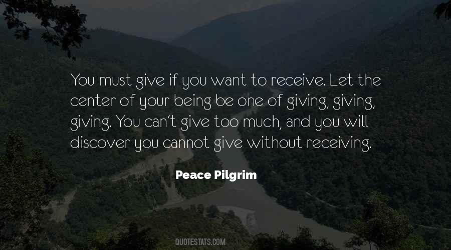 Quotes About Giving And Receiving #554362