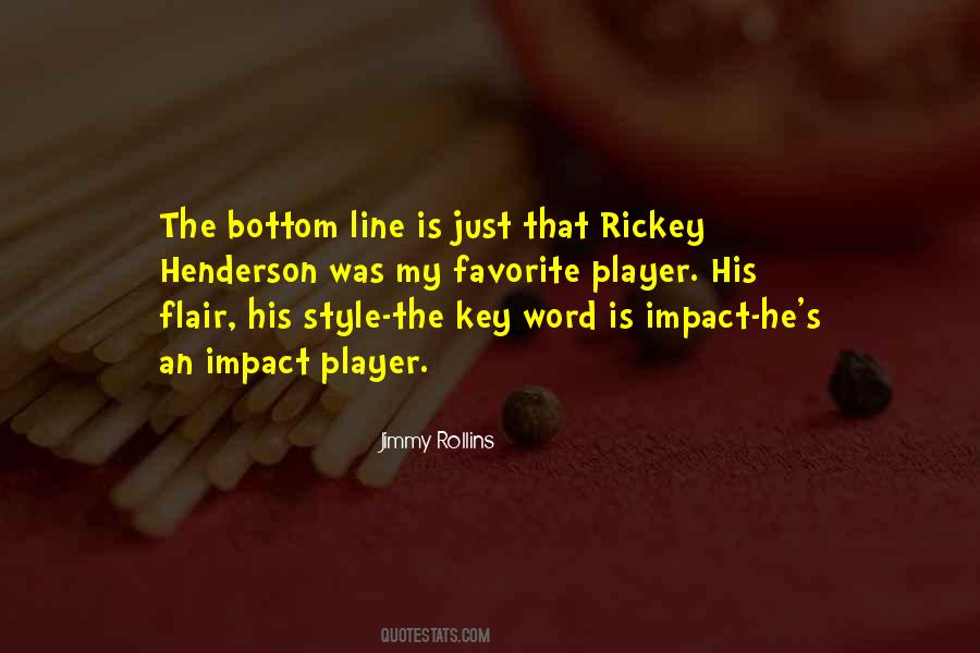 Rickey Quotes #93144