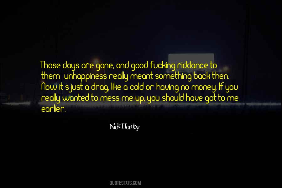 Riddance Quotes #420525