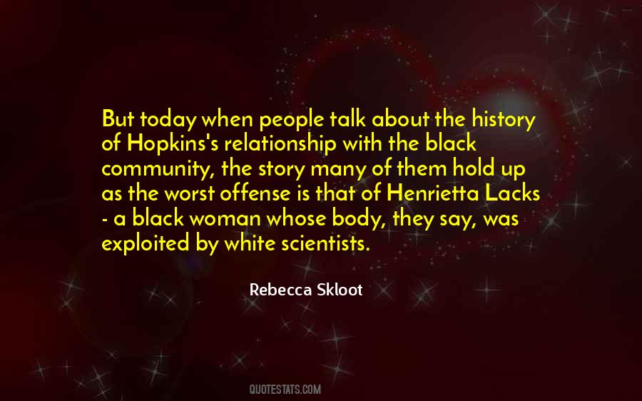Quotes About Henrietta Lacks #347831