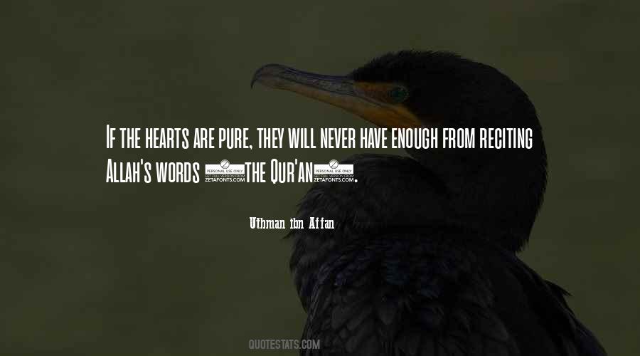 Quotes About Pure Heart #21208