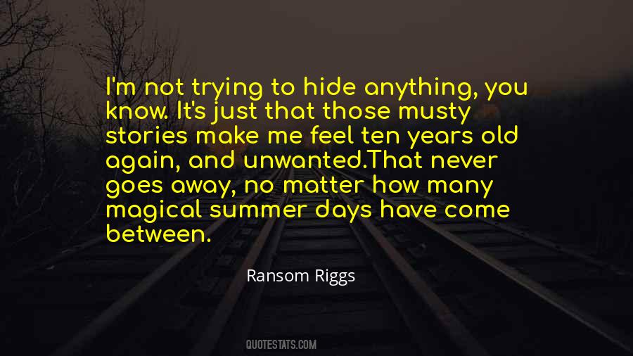 Riggs's Quotes #1413771