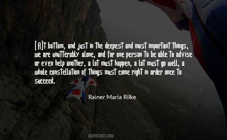Rilke's Quotes #25430
