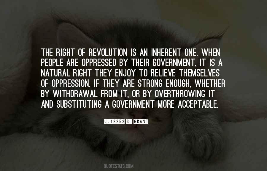 Quotes About Oppression And Revolution #1318985