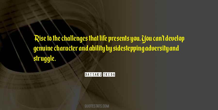 Quotes About Adversity And Character #143239