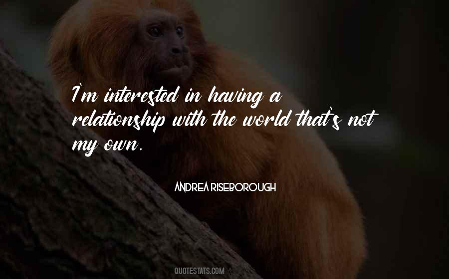 Riseborough Quotes #859056