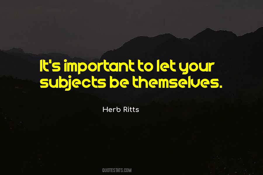 Ritts Quotes #1496811
