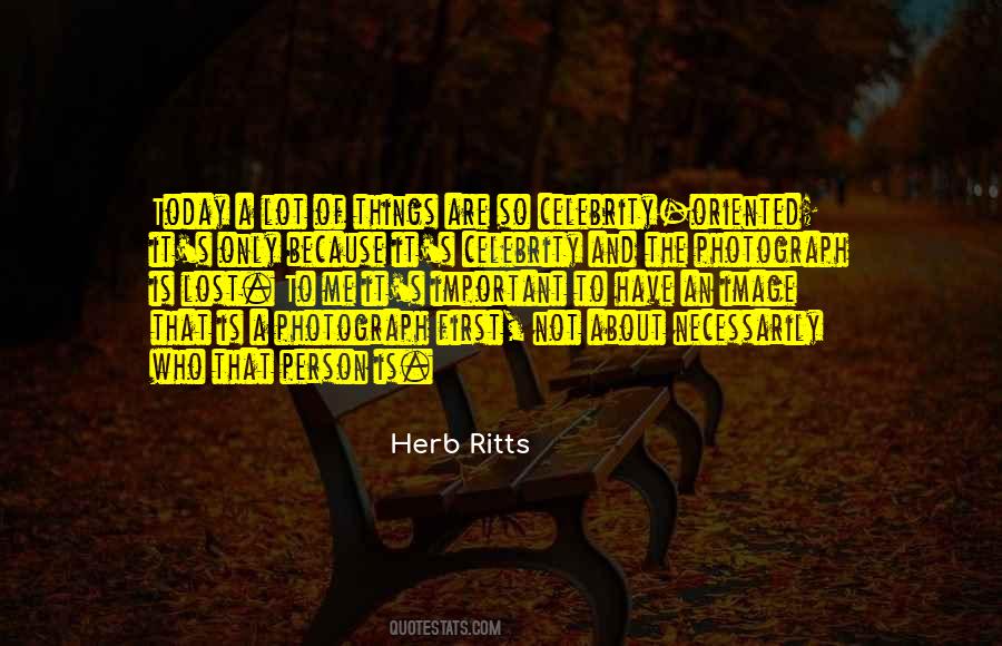 Ritts Quotes #529847
