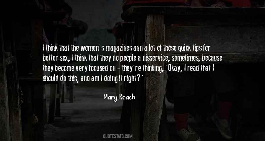Roach's Quotes #273532 Roach's Quotes #273532