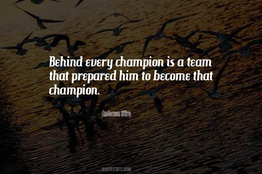 Quotes About Champion Team #817963