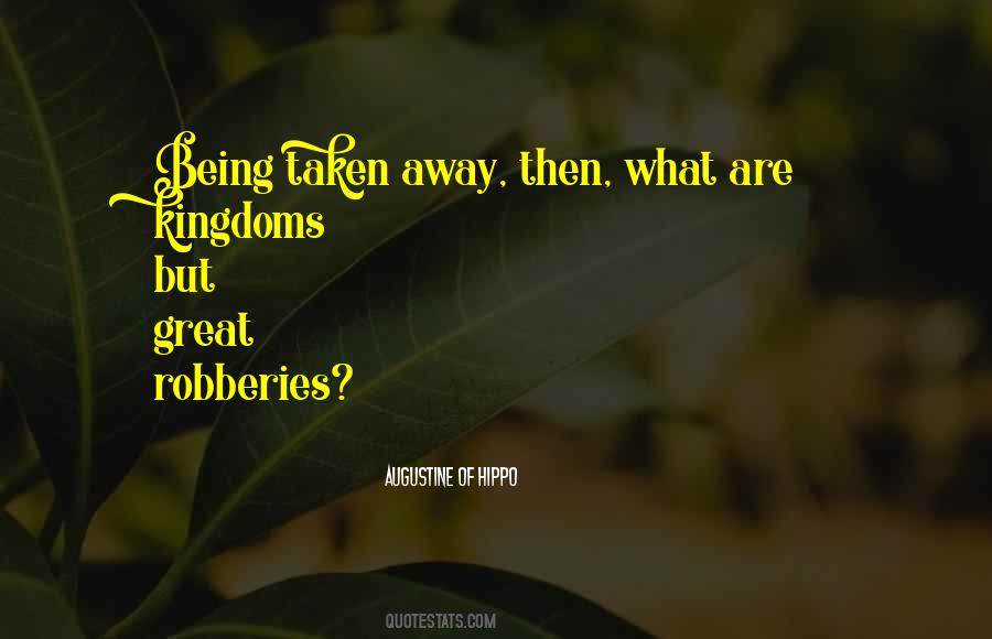 Robberies Quotes #1196466