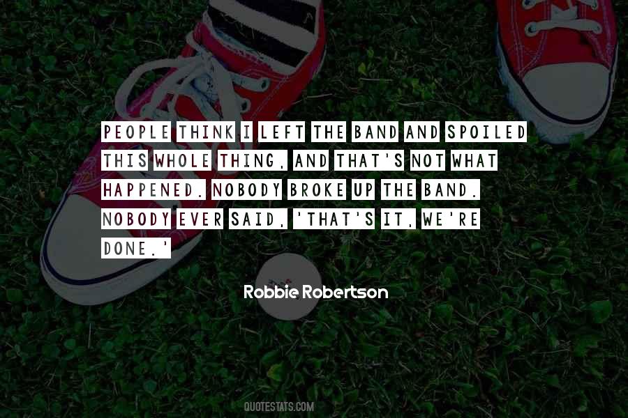 Robbie's Quotes #873237