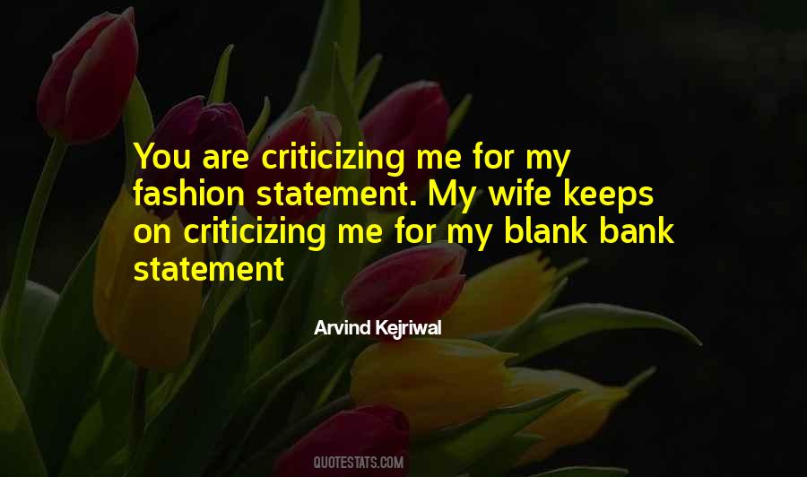 Quotes About Criticizing #1469324